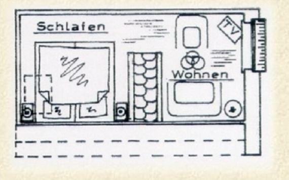 Landjaegerhaus Am Suedstrand - 1 + 3 Appartement *